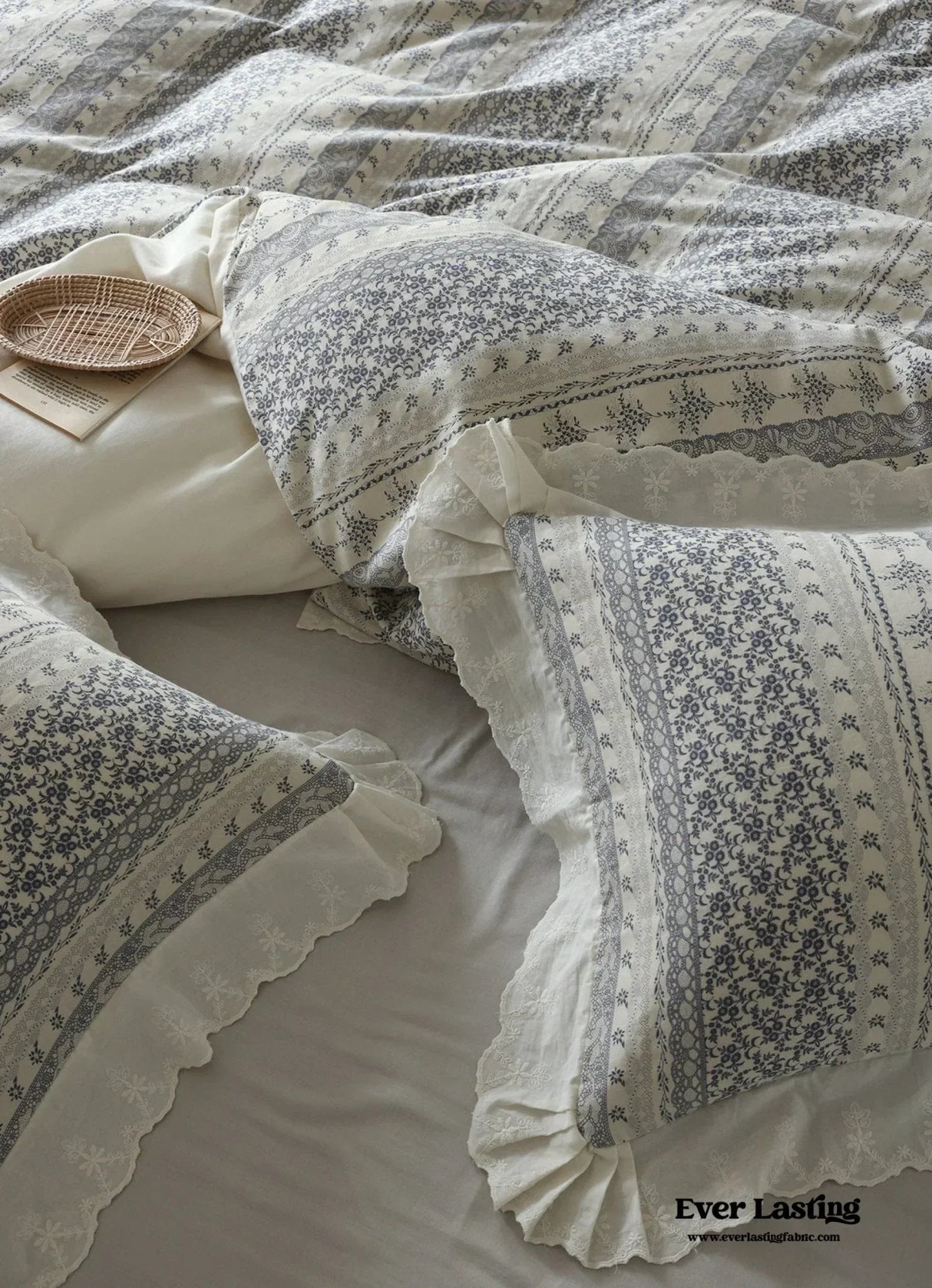 Colette French Double Gauze Bedding Set Ever Lasting