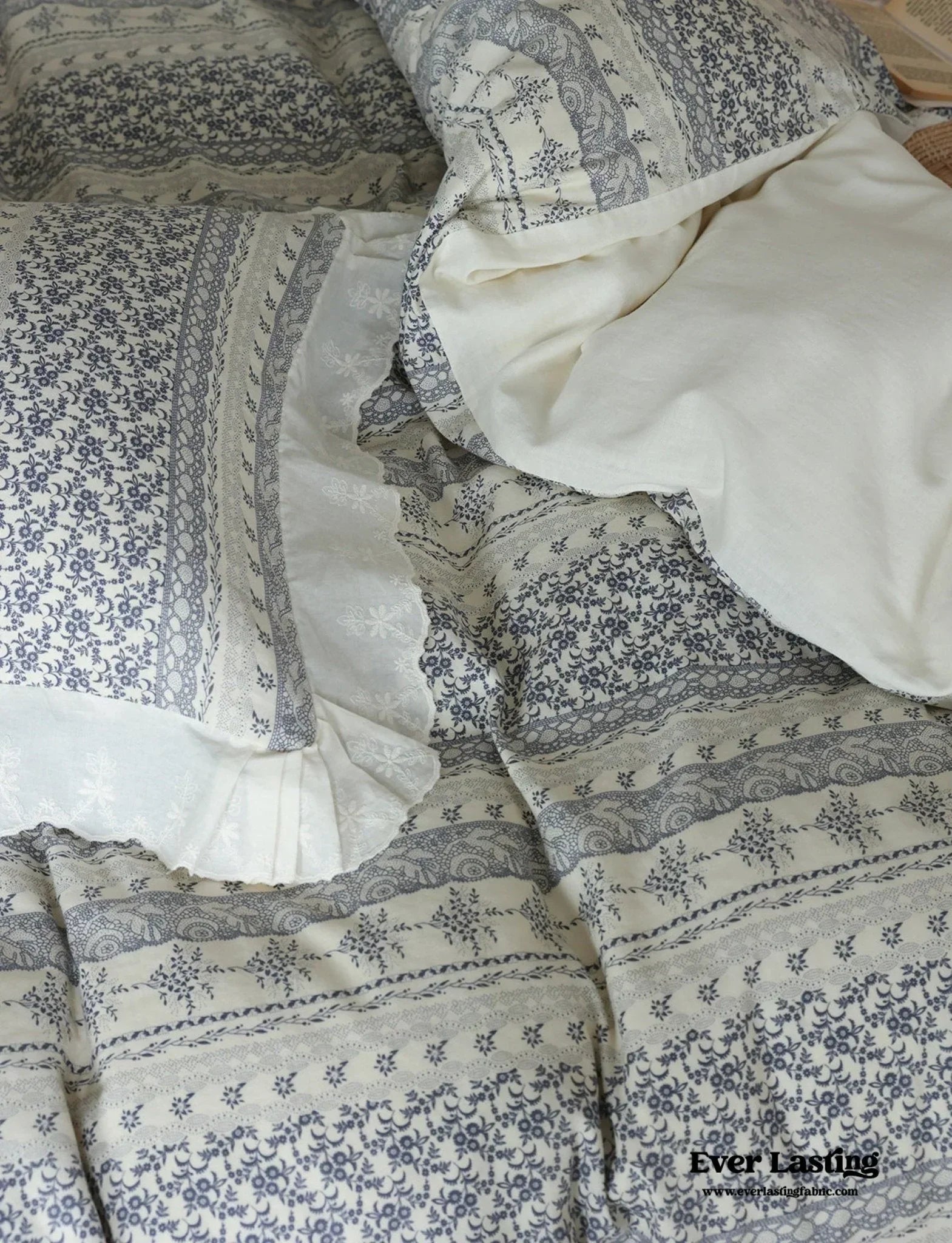 Colette French Double Gauze Bedding Set Ever Lasting