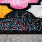 Colorful Area Rug Smaragd Moroccan Pattern - Multicolor - House Of Avana