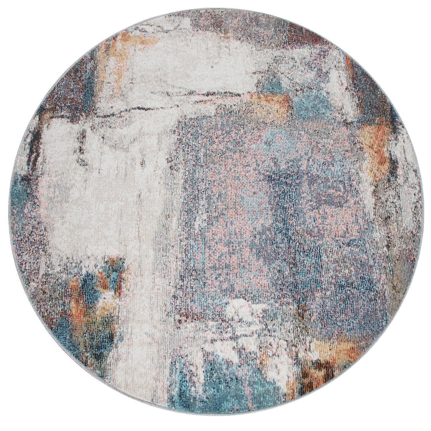 Colourful Indoor & Outdoor Rug for Balcony Industrial Look RugYourHome