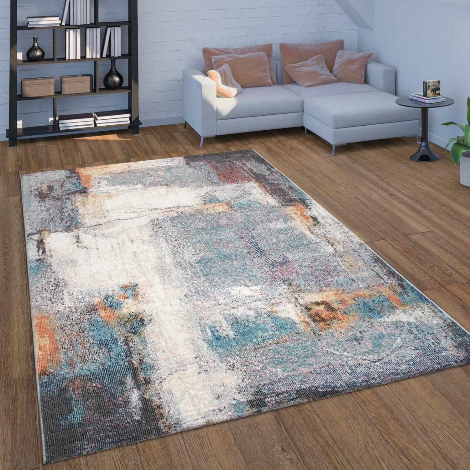 Colourful Indoor & Outdoor Rug for Balcony Industrial Look RugYourHome