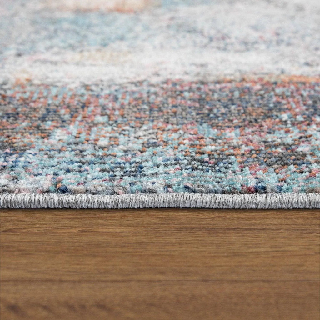 Colourful Indoor & Outdoor Rug for Balcony Industrial Look RugYourHome