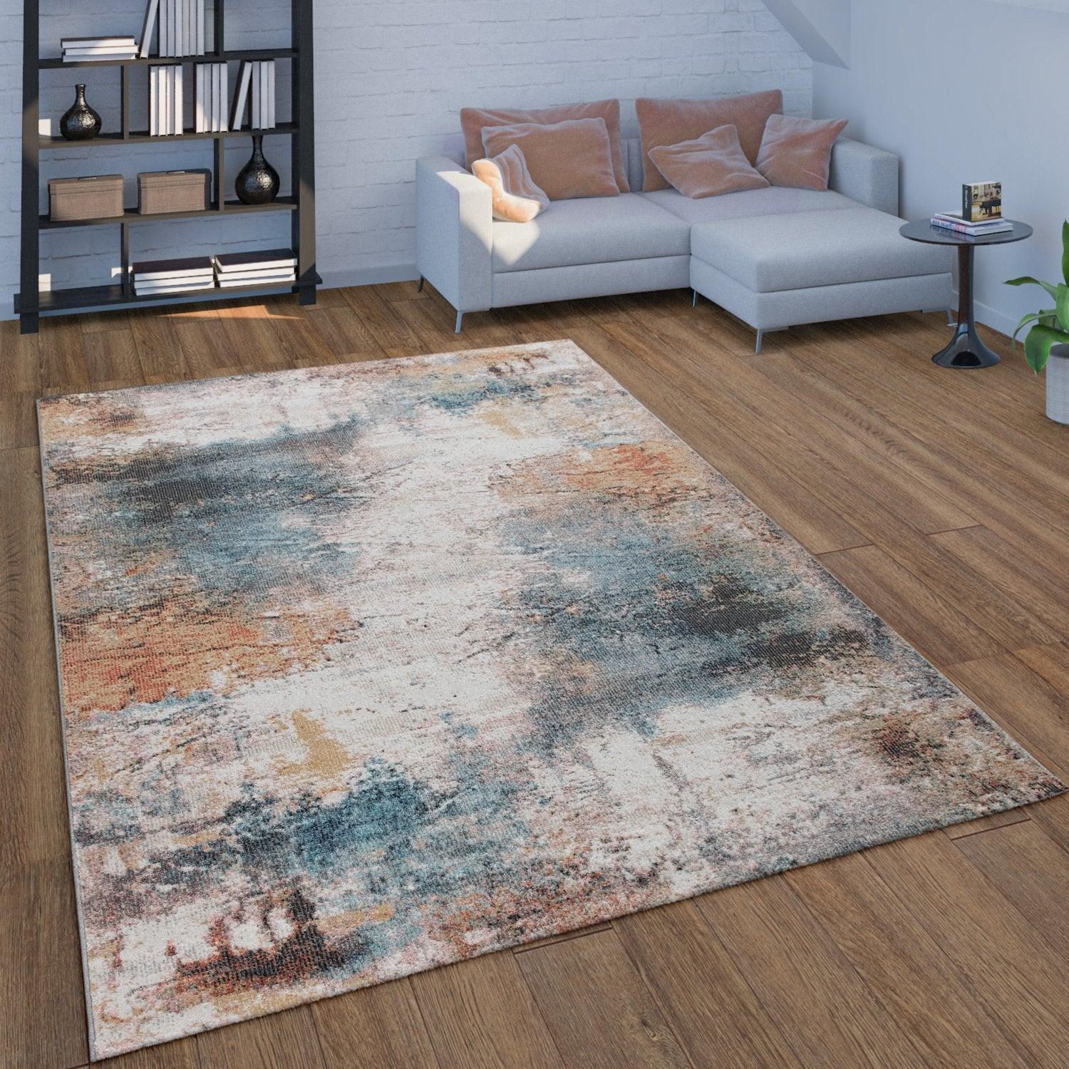 Colourful Indoor & Outdoor Rug For Patio Used Look RugYourHome