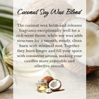 Cool Eucalyptus Mint, Premium Coconut-Soy Wax Tea Light Crystal Candle, 1oz