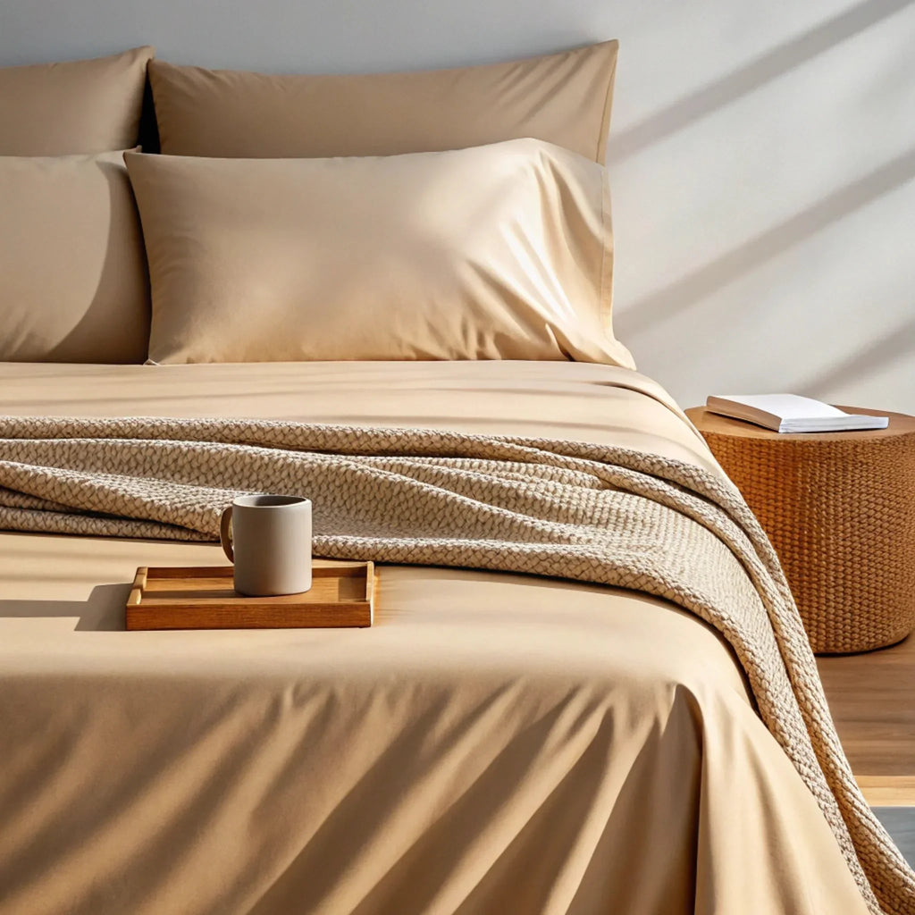Copper Infused Bamboo Sheet Set | Antimicrobial Comfort Bamboo is Better