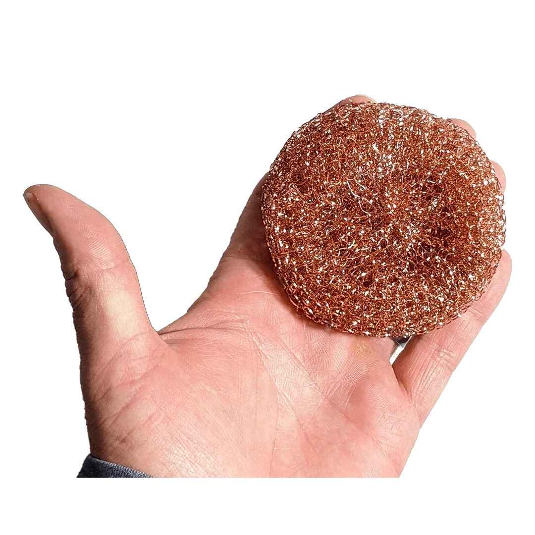 Copper Scrubber Zero Waste Outlet