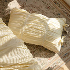 Coquette Ruffle Bedding Set with Ties / Pink Ever Lasting
