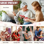 Cosmetic Bag Nylon Makeup Organizer with Zipper Closure, Large Capacity, Gnome Design, Multiple Colors - House Of Avana [[SKU:HOA-BAT-044]]