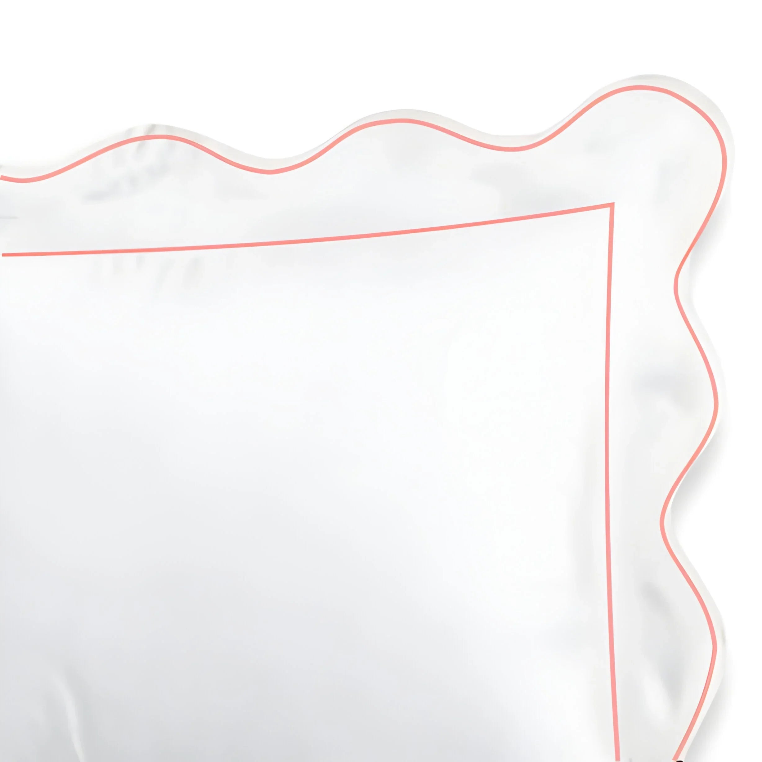 400tc Cotton Scallop Embroidery & Border Sateen Solid Duvet Cover Set, alternate view - House Of Avana