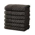Cotton Diamond Waffle Weave Bath Towel Set - Grayson Collection