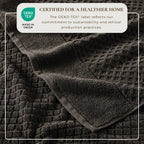 Cotton Diamond Waffle Weave Bath Towel Set - Grayson Collection