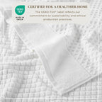 Cotton Diamond Waffle Weave Bath Towel Set - Grayson Collection