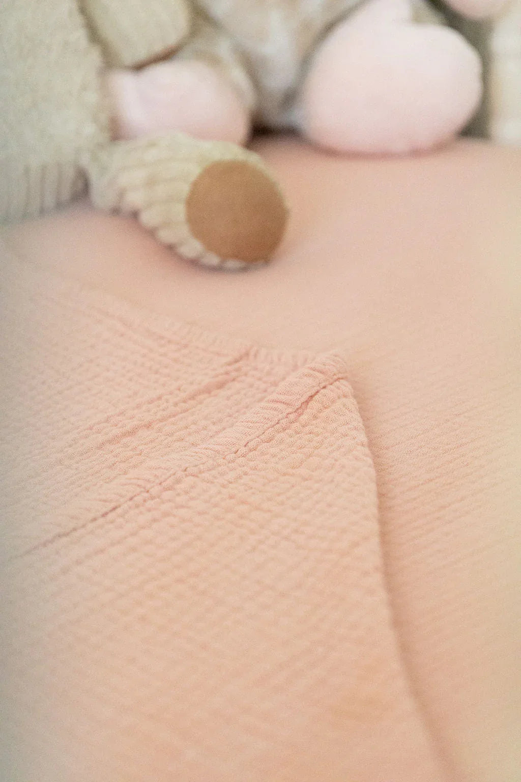 100% Organic Cotton Gauze Muslin Crib Sheet, alternate view - House Of Avana