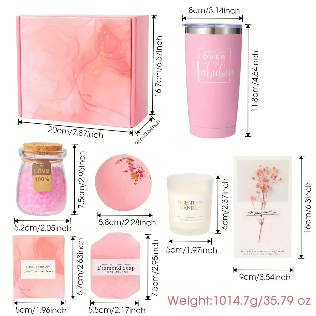 Cotton Spa Gift Set with Rejuvenating Essentials, detail shot - House Of Avana