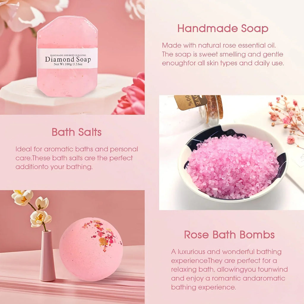 Cotton Spa Gift Set with Rejuvenating Essentials, lifestyle image - House Of Avana