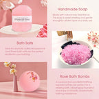 Cotton Spa Gift Set with Rejuvenating Essentials, lifestyle image - House Of Avana