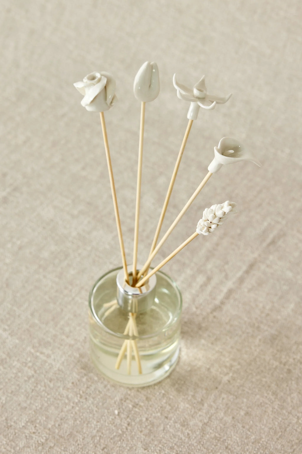 Country Flowers Bamboo Diffuser Sticks Set - House Of Avana