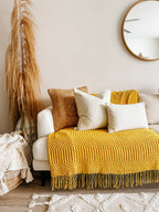 Cream Sherpa Lumbar Pillow Cover Busa Designs