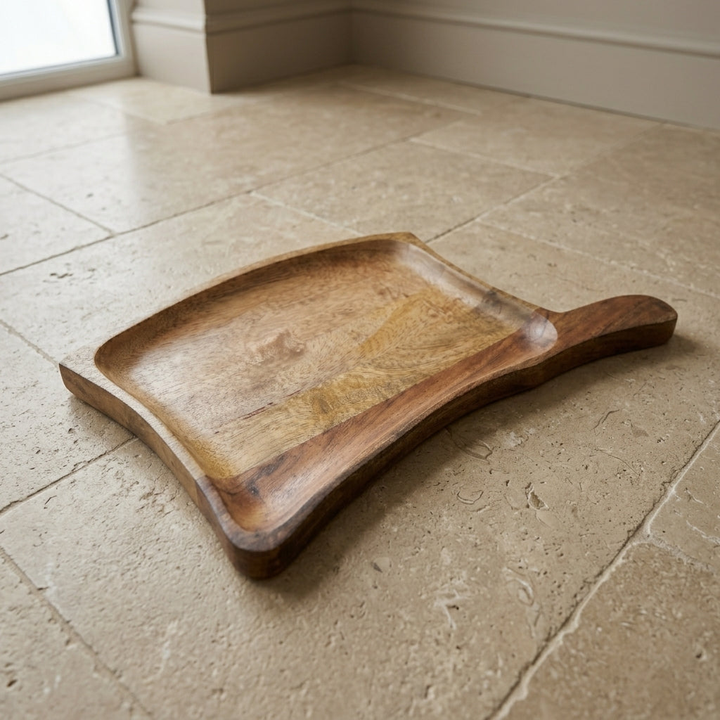 House of Avana Axe Shape Mango Wood Platter