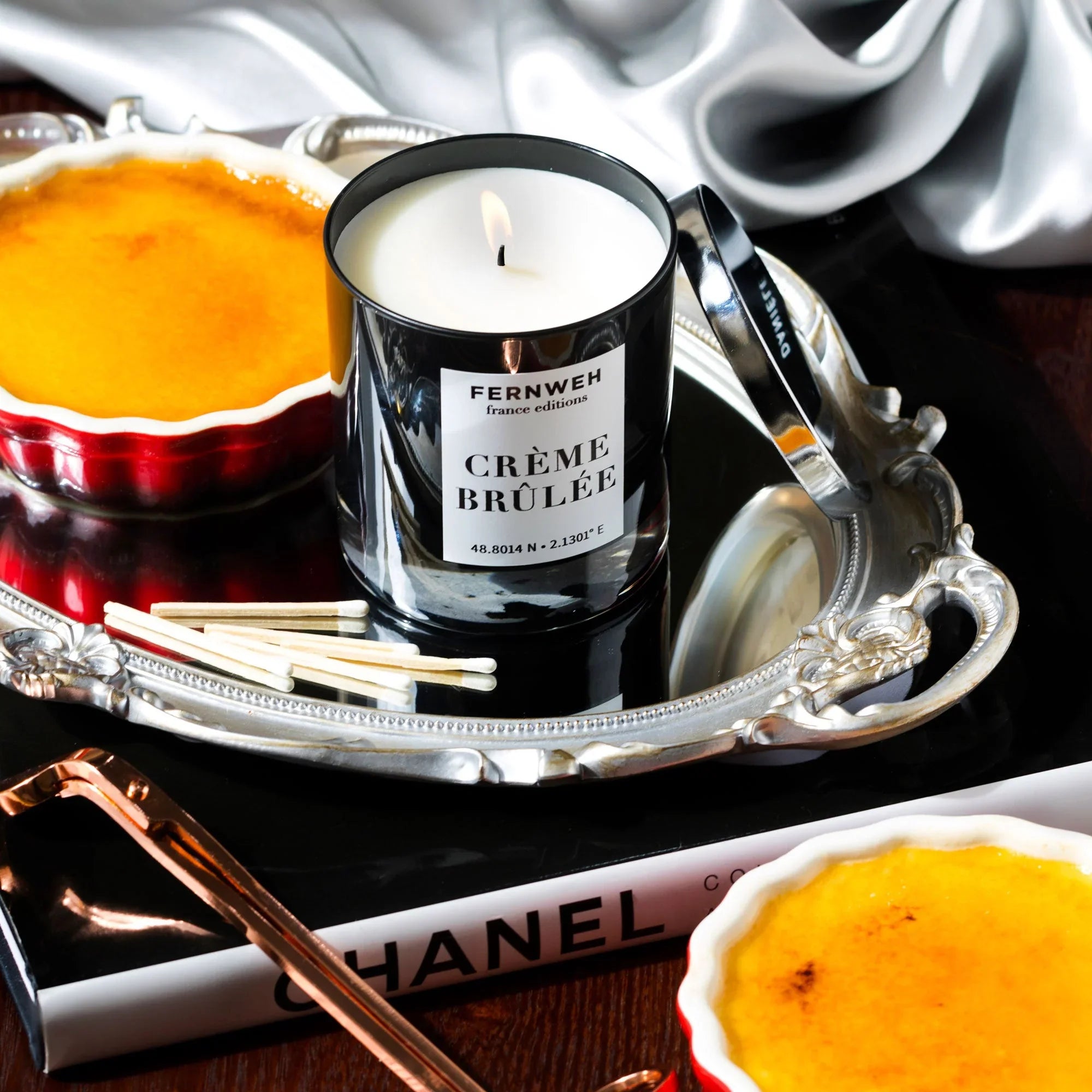 Crème Brûlée Scented Soy Candle Fernweh Editions