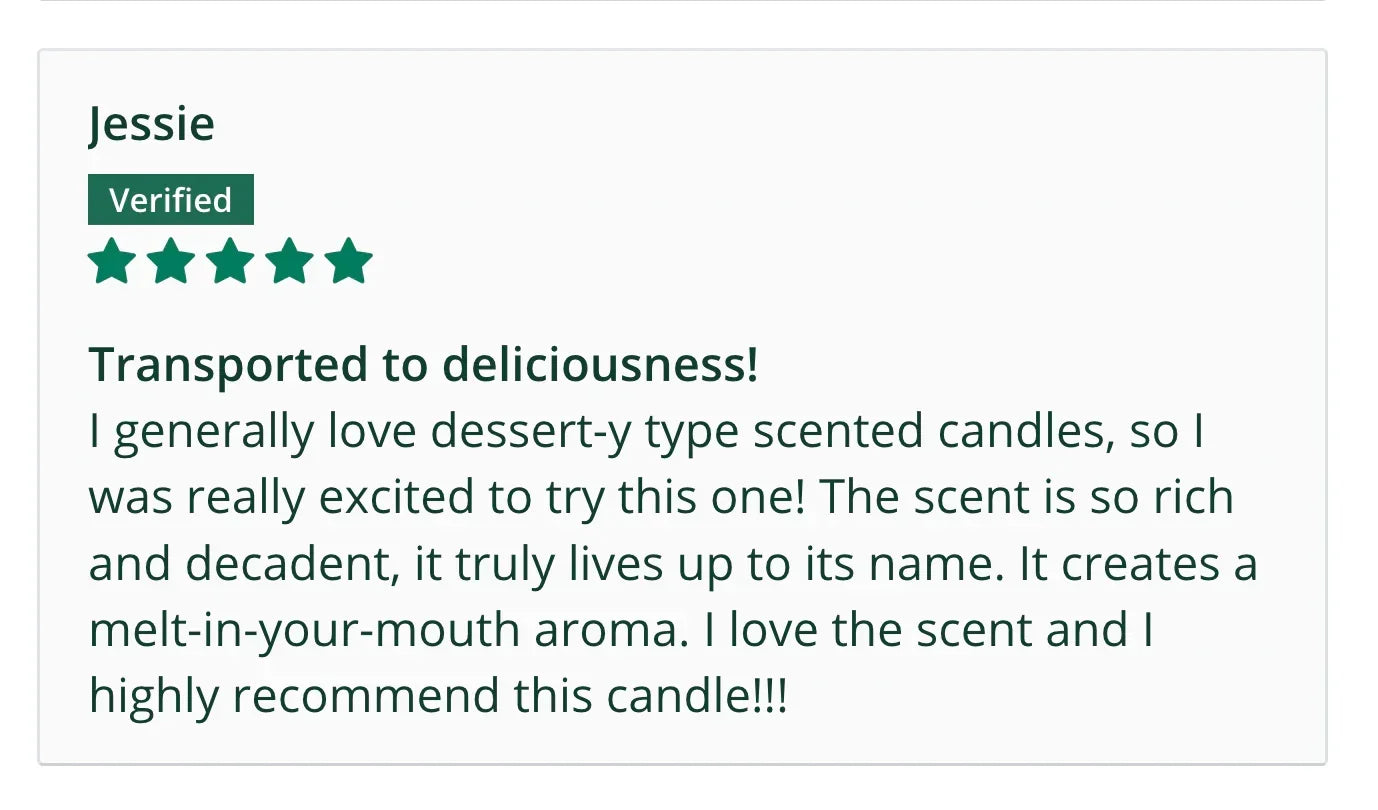Crème Brûlée Scented Soy Candle Fernweh Editions