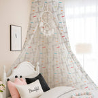 Crossword-puzzle Printed Canopy - House Of Avana