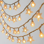 Crystal Glass String Lights with Bubble Balls - House Of Avana