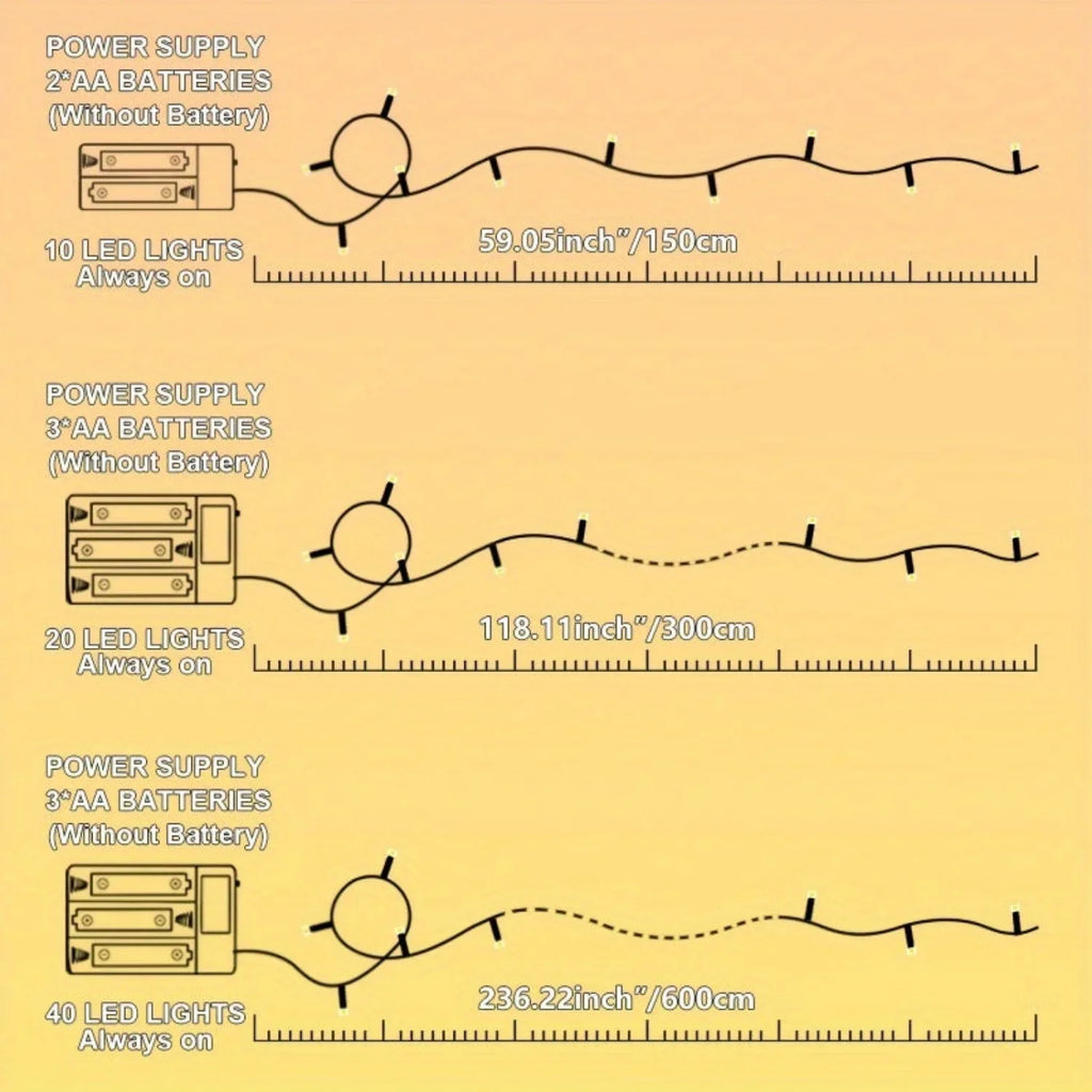 Crystal Glass String Lights with Bubble Balls - House Of Avana