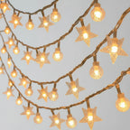 Crystal Glass String Lights with Bubble Balls - House Of Avana