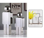 Crystal Statue - Transparent Cartoon Figure, alternate view - House Of Avana