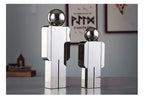 Crystal Statue - Transparent Cartoon Figure, alternate view - House Of Avana
