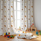 Animal Themed Baby Room Curtain - House Of Avana