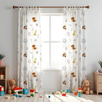 Animal Themed Baby Room Curtain - House Of Avana