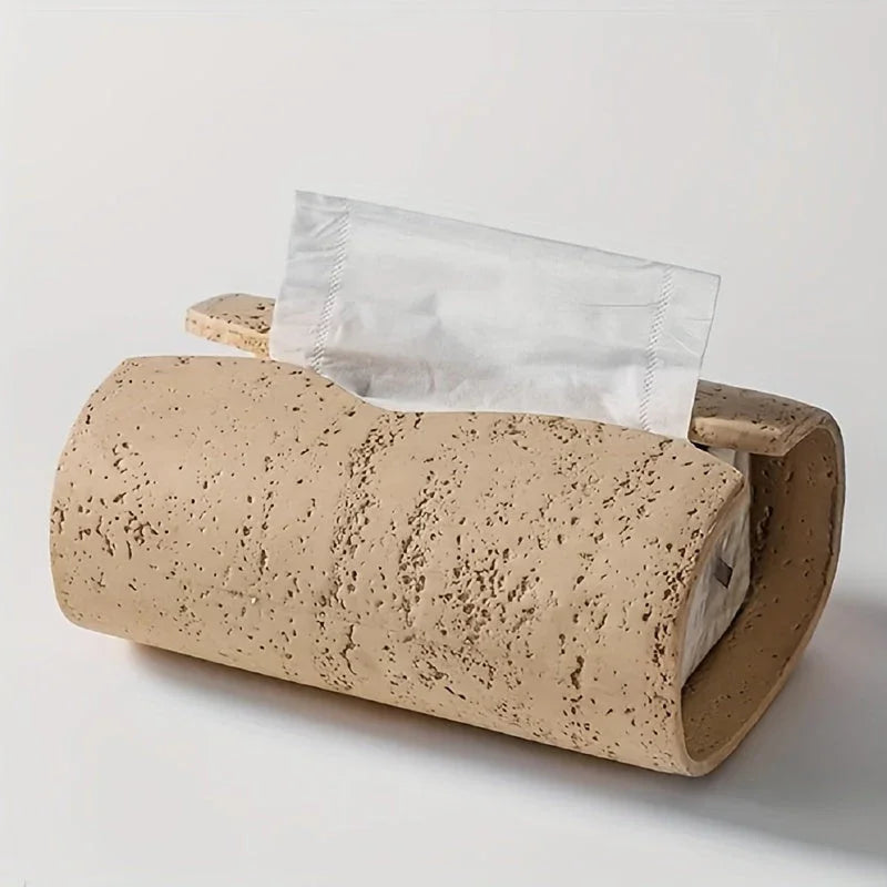 Curved tissue box storage House Of Avana