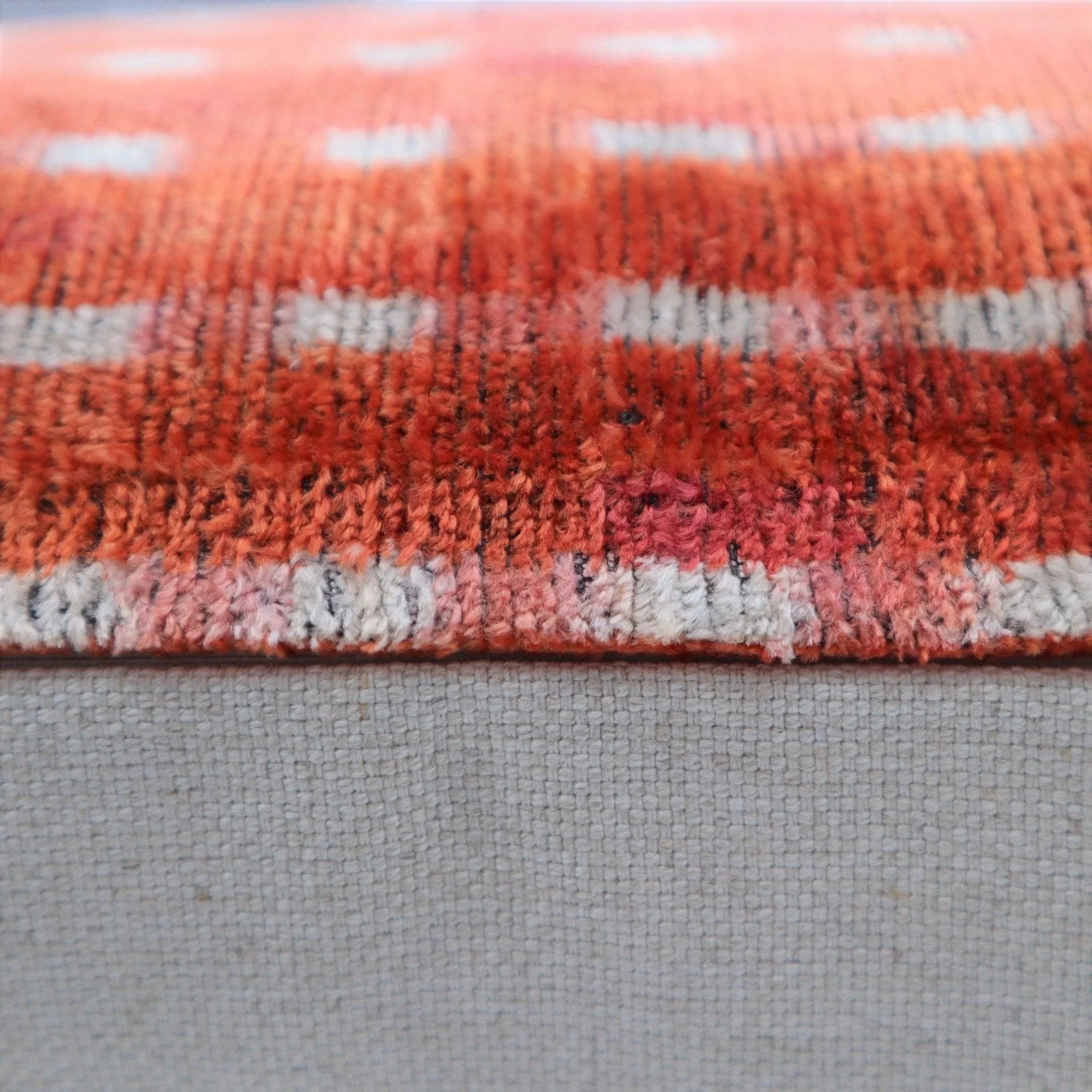 Canvello Handmade Luxury Soft Cushion with Down Feather Insert - 16x24in, angled view - House Of Avana