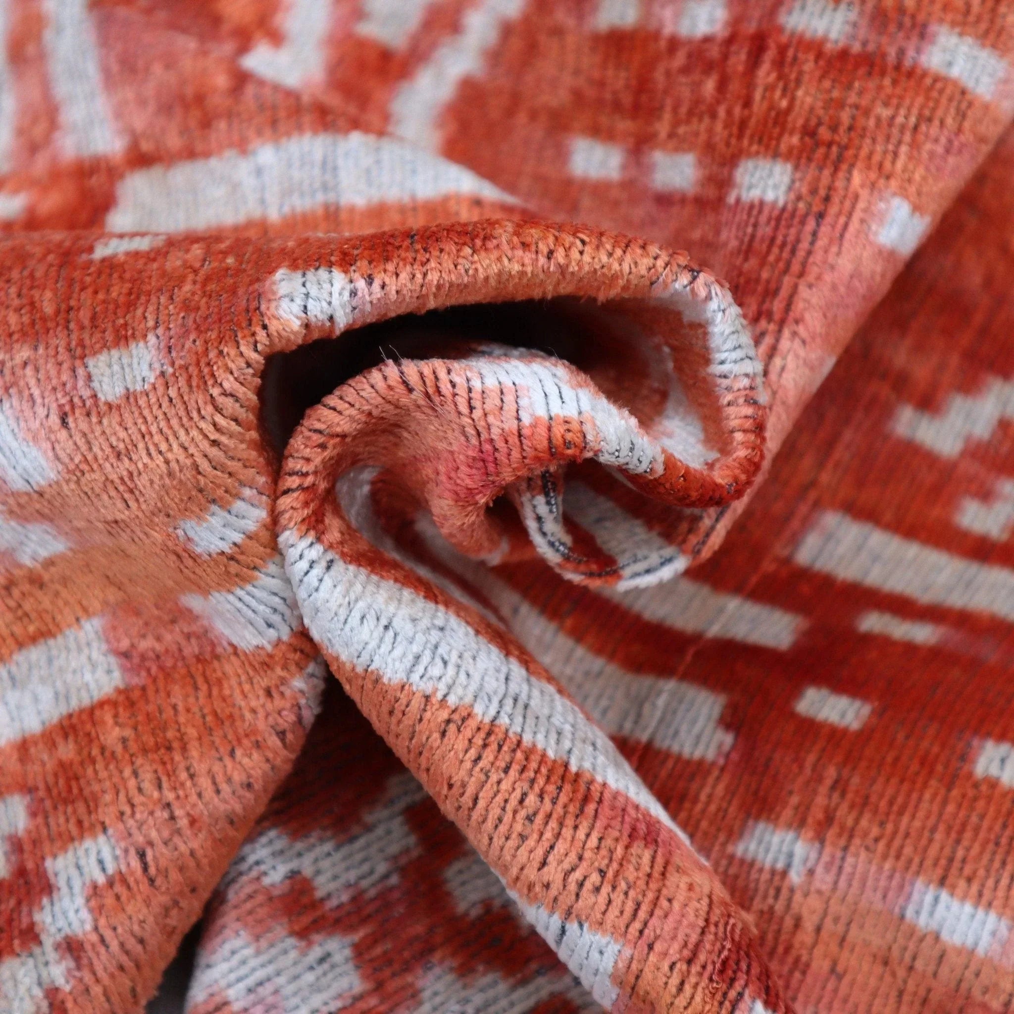 Canvello Handmade Luxury Soft Cushion with Down Feather Insert - 16x24in, detail shot - House Of Avana