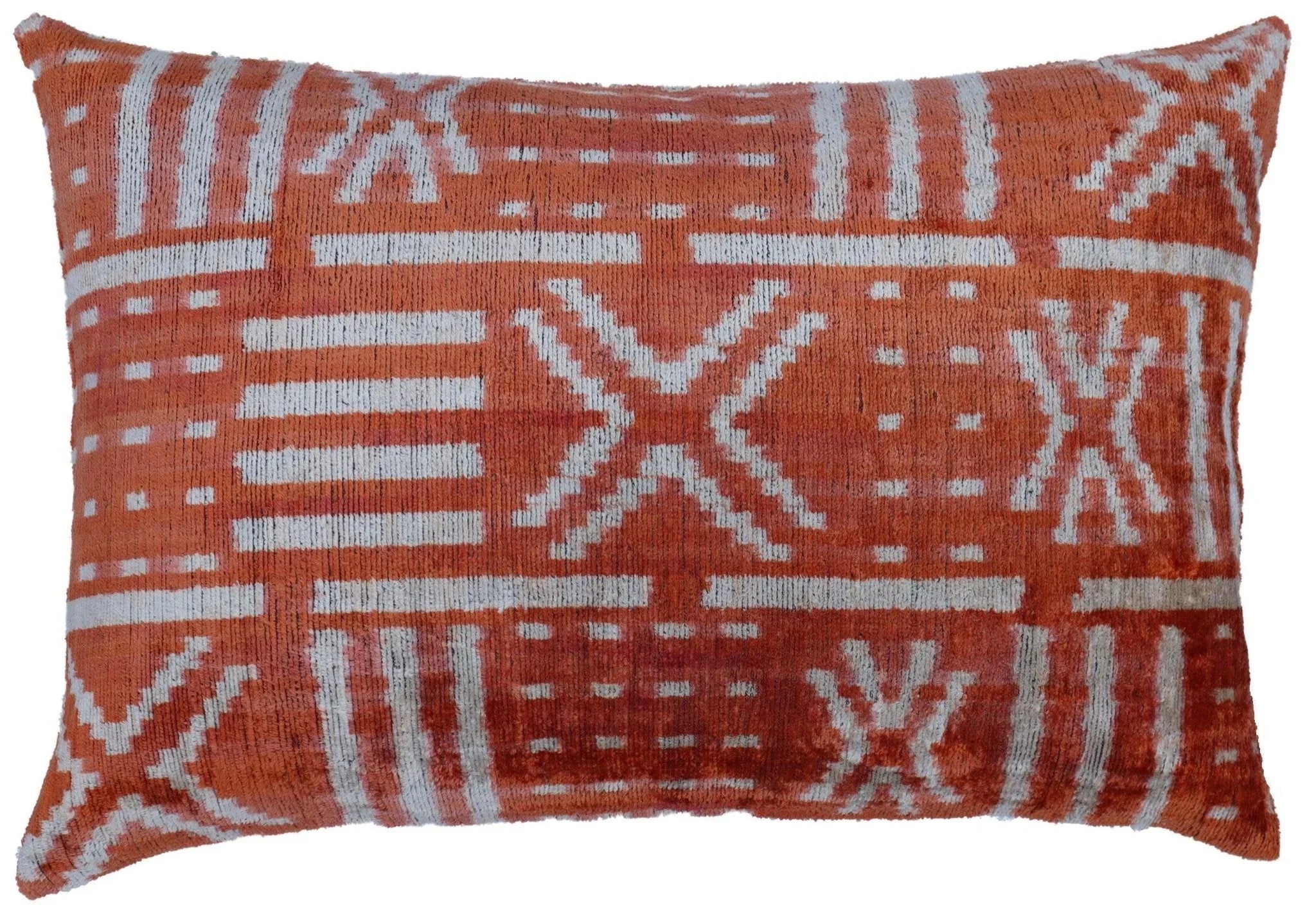 Canvello Handmade Luxury Soft Cushion with Down Feather Insert - 16x24in, front view - House Of Avana