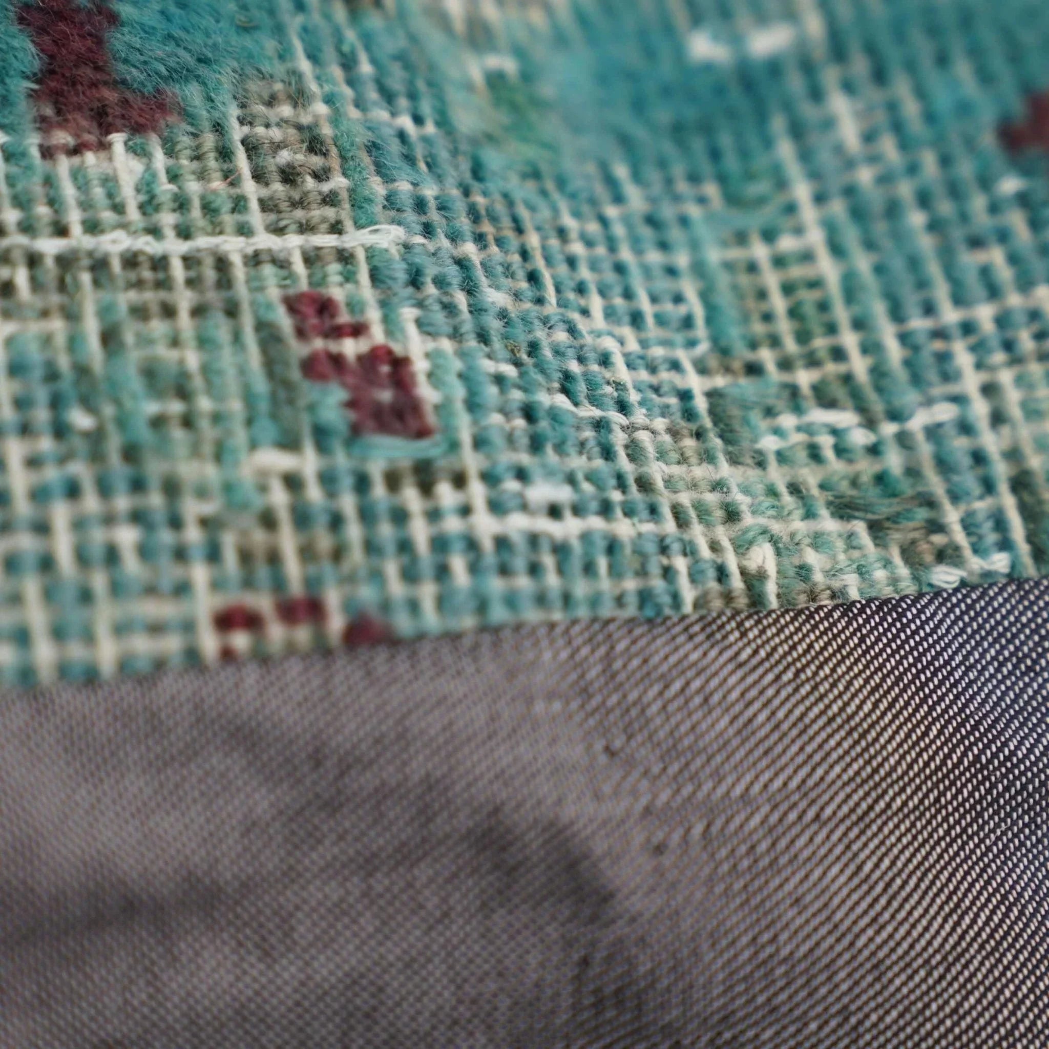 Canvello Antique Couch Cushion Covers with Pillow - 16"x24", angled view - House Of Avana