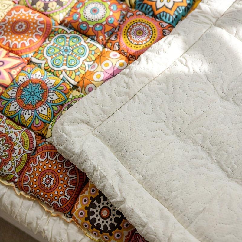 Bohemian Cushion Cover for Armless Sofa – Non-slip, All-season - House Of Avana