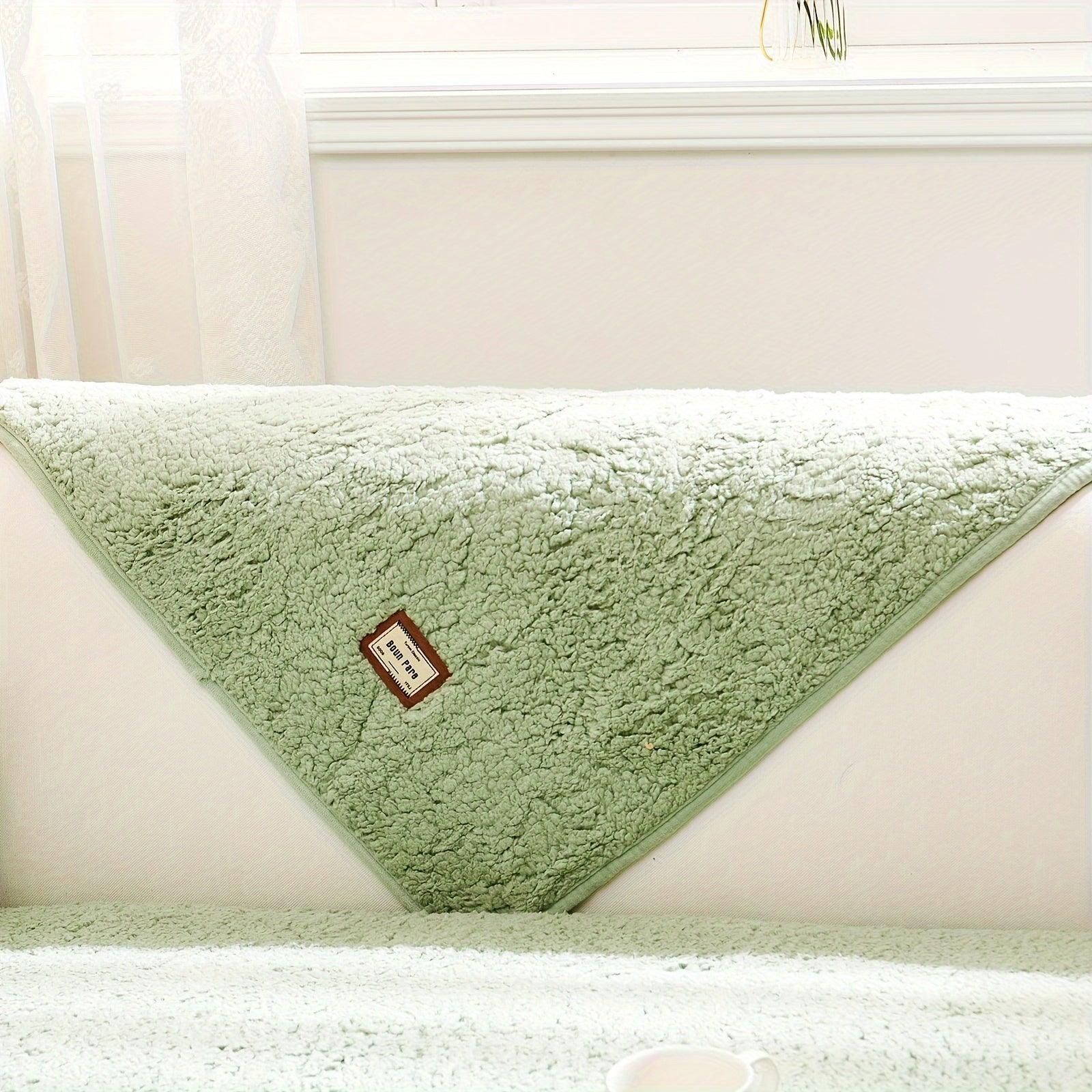 Durable Cushion Couch Cover | High-quality Plush Sherpa Sofa Cover - House Of Avana