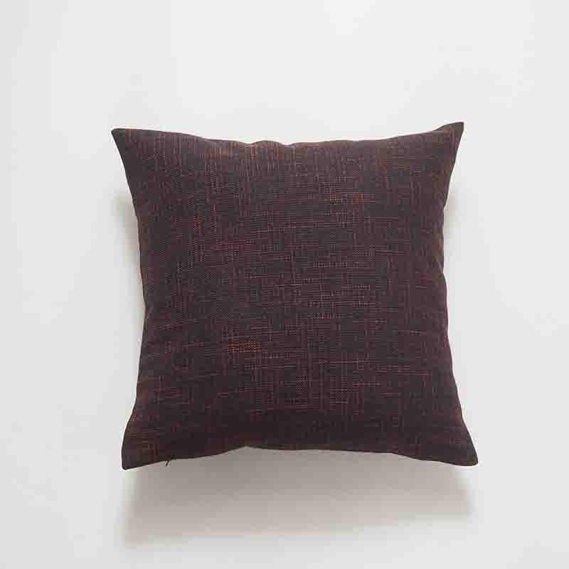 Solid Color Hemp Tassel Cushion Cover - House Of Avana