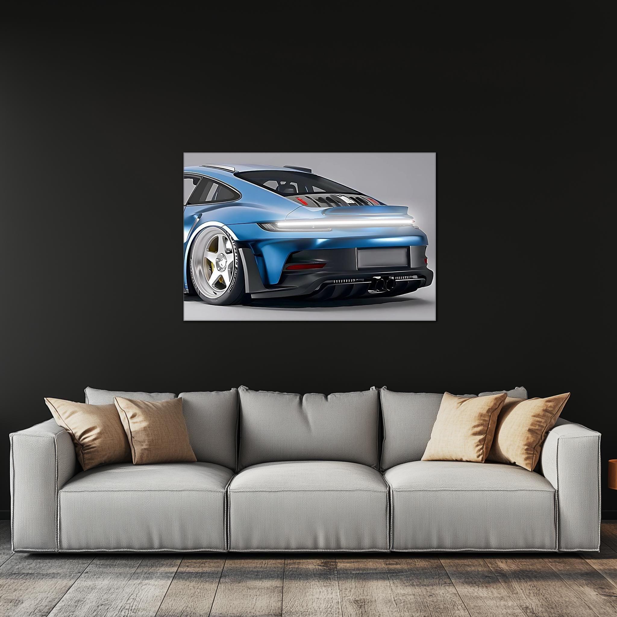 Custom Car Neon Sign - Personalized LED Garage Decor for Car Enthusiasts - UV Printed Plexiglass Wall Art - Adjustable Light & Free Shipping Peony Atelier