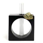 Wooden propagation station with glass vases, self-watering planter - House of Avana