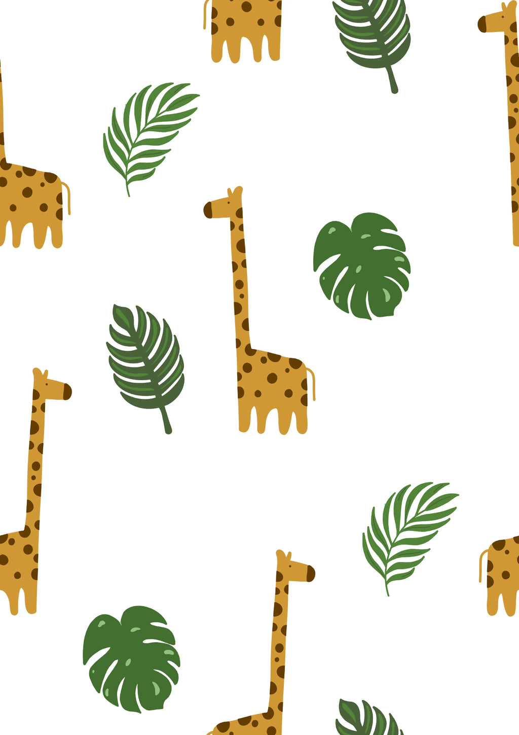 Cute Giraffe Printed Canopy - House Of Avana