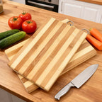 Cutting Board - Multifunctional Bamboo Wood Set