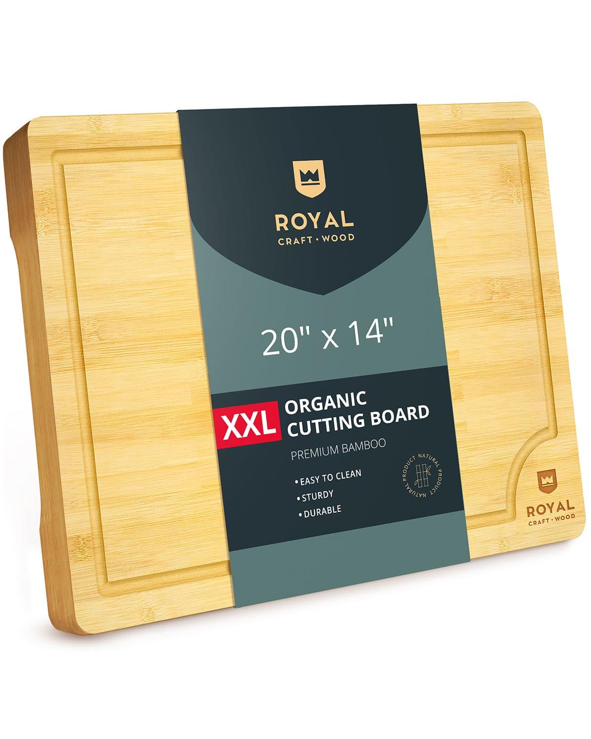 Cutting Board XXL, 20”x14” Royal Craft Wood