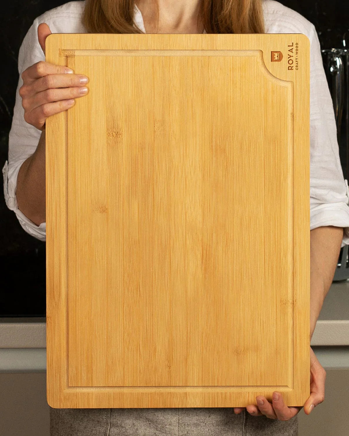 Cutting Board XXL, 20”x14” Royal Craft Wood