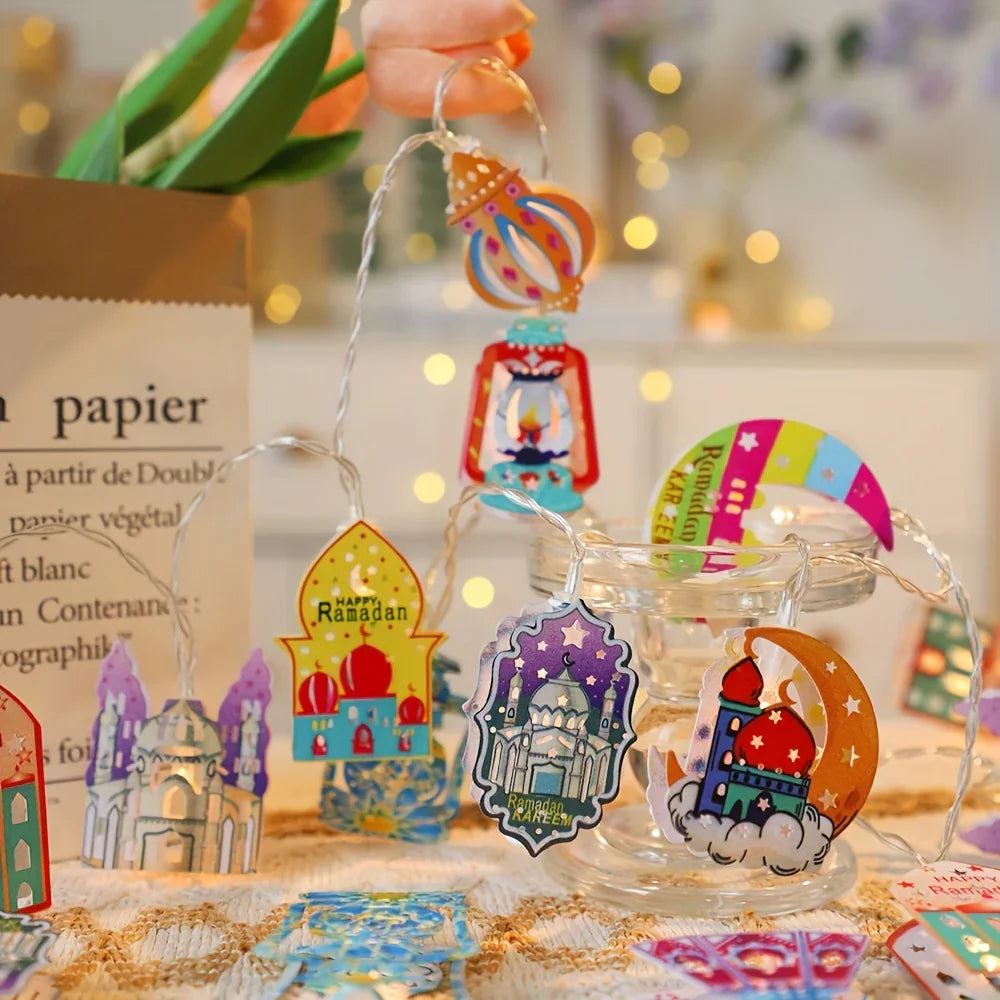 LED Lights - Battery-Powered Ramadan Decor