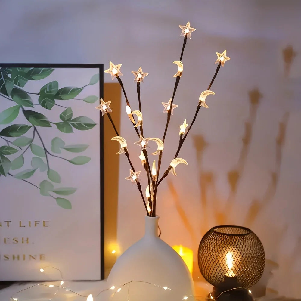 Night Light - 20 LED Plastic Branch