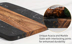 House Warming Gifts New Home, 11pcs Housewarming Gifts Basket for New House, Unique Housewarming Gift Baskets for Couples, Clients, Women (Black Marble) House Of Avana
